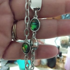 Necklace and earrings